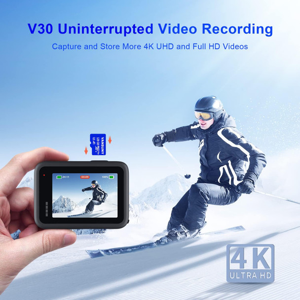 Vansuny Micro SD Card 128GB 2 Pack microSDXC Memory Card with SD Adapter A1 App Performance V30 4K Video Recording C10 U3 Micro SD for Phone, Security Camera, Dash Cam, Action Camera Vansuny Micro SD Card 128GB 2 Pack microSDXC Memory Card with SD Adapter A1 App Performance V30 4K Video Recording C10 U3 Micro SD for Phone, Security Camera, Dash Cam, Action Camera