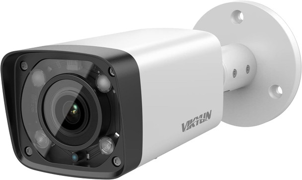 VIKYLIN 4MP IP Bullet Camera PoE Security Camera with 5X Optical Zoom 2.7mm~13.5mm Motorized Lens, 262ft IR Night Vision,128GB SD Card Slot, IP67 Waterproof VIKYLIN 4MP IP Bullet Camera PoE Security Camera with 5X Optical Zoom 2.7mm~13.5mm Motorized Lens, 262ft IR Night Vision,128GB SD Card Slot, IP67 Waterproof