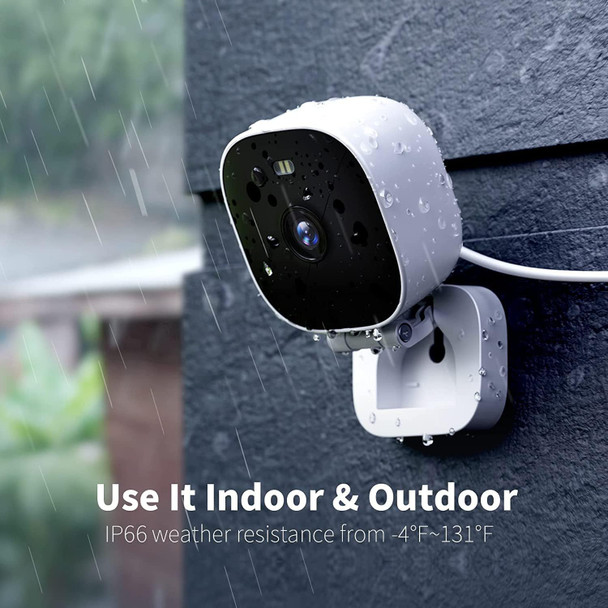 VIMTAG Mini G3 Security Camera Outdoor/Indoor with Spotlight, Plug-in 2.5K/4MP HD Full-Color Night Vision Home Cam with AI Human Detection, Cloud/SD Card Storage, Support Alexa & 2.4Ghz WiFi