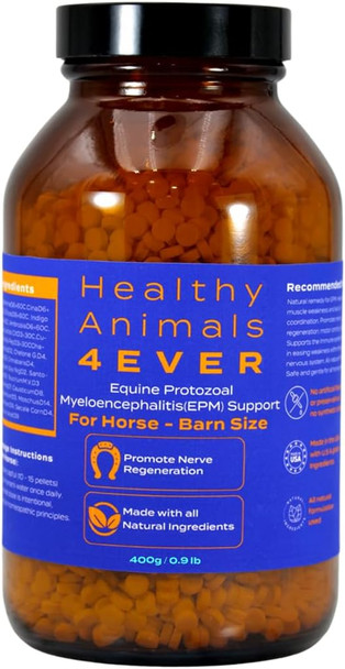 Healthyanimals4Ever Ha4E - Equine Protozoal Myeloencephalitis (Epm) Support - Reduces Weakness Ataxia & Coordination Loss - Highly Effective Natural Horse Supplement - 300 Tablets
