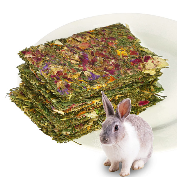 Hgpoklvt Rabbit Chew Toys Chinchilla Treats For Dental Health Natural Timothy Hay Chips Chew TreatsSmall Animals Snacks For Rabbits Hamsters Bunny Guinea Pig Chinchillas (Timothy Hay5)