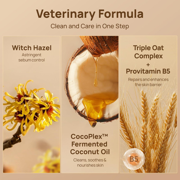 Hicc Pet Cat Chin Acne Finger Wipes Gentle Enzyme Complex Care For Feline Acne & Blackheads Vet Recommended Daily Chin Cleaning Wipes No-Rinse Natural Formula