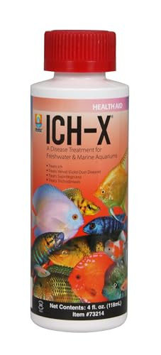 Hikari Usa Ahk73214 Ich-X For Aquarium 4-Ounce