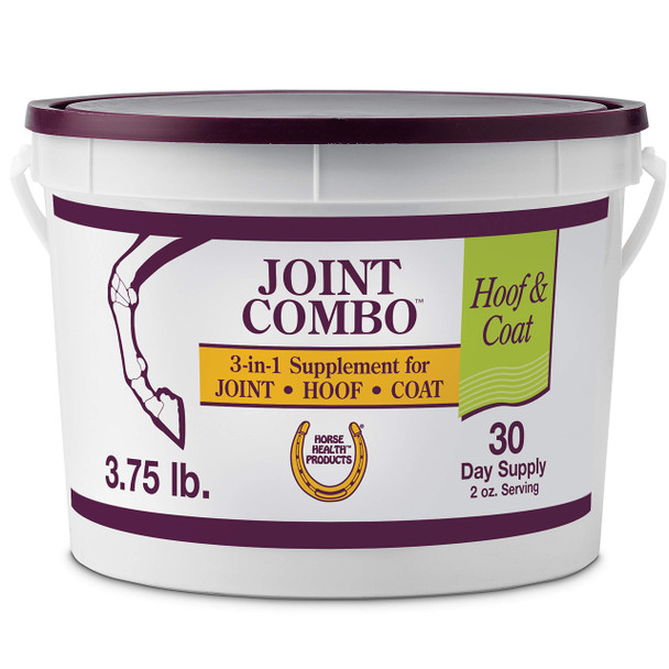 Horse Health Joint Combo Hoof & Coat Convenient 3-In-1 Horse Joint Supplement Provides Complete Joint Hoof And Coat Care 3.75 Lbs. 30 Day Supply