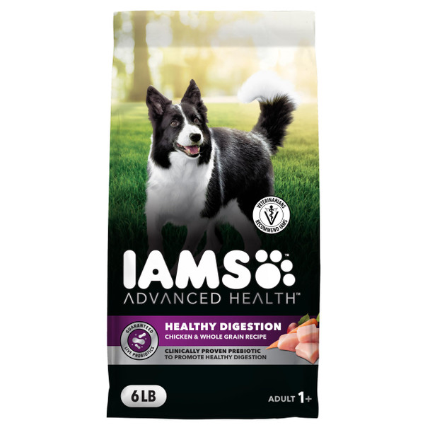 Iams Advanced Health Dry Dog Food Healthy Digestion Adult Dog Food With Real Chicken Recipe 36 Lb. Bag