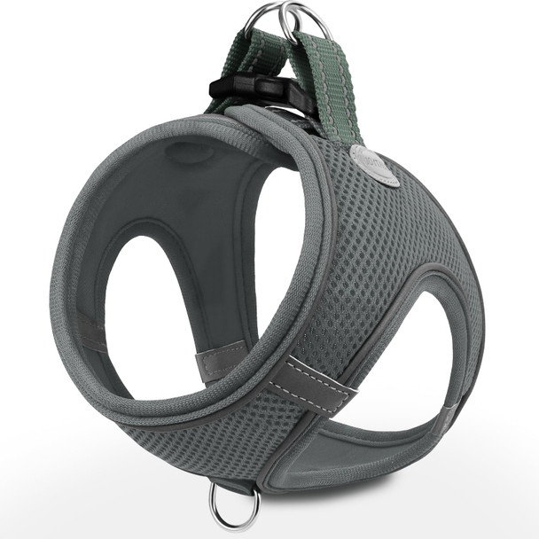 Joytale Small Dog Harness Breathable Mesh Step-In Vest Reflective Soft Padded Harnesses Small Sized Dog For Walking Black S
