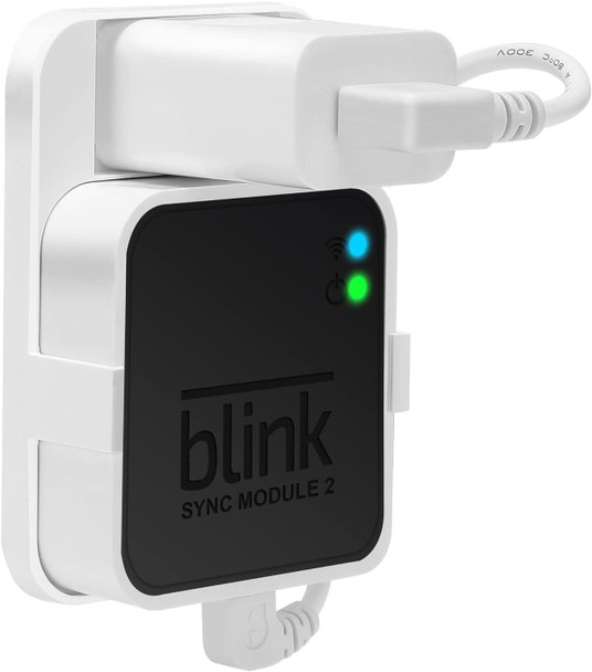 WDZREE Outlet Wall Mount for Blink Sync Module 2,Save Space and Easy Move Mount Bracket Holder for Blink Outdoor Indoor Home Security Camera with Easy Mount Short Cable and No Messy Wires or Screw WDZREE Outlet Wall Mount for Blink Sync Module 2,Save Space and Easy Move Mount Bracket Holder for Blink Outdoor Indoor Home Security Camera with Easy Mount Short Cable and No Messy Wires or Screw