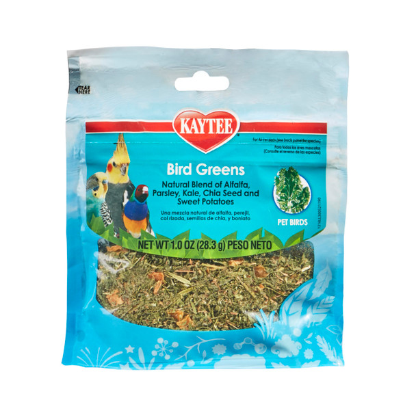 Kaytee Bird Greens Treat For All Pet Birds 1 Oz