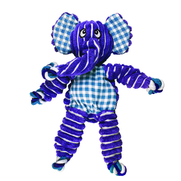 Kong Floppy Knots - Knotted Rope Dog Toy Entices Play - Tug Toy Satisfies Natural Instincts - Dog Supplies With Floppy Design & Minimal Stuffing - Fox For Medium/Large Dogs