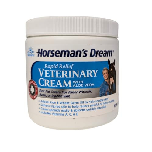 Manna Pro Corona Horseman'S Dream Vet Cream Jar Horse Minor Wounds Skin Soothe Conditions 16 Oz