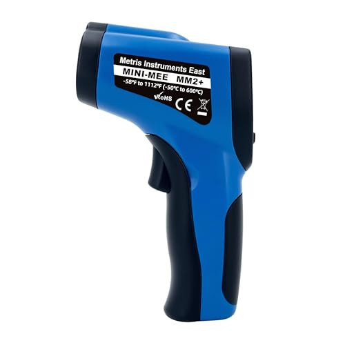 Metris Instruments Metris Digital Infrared Thermometer For Aquarium Fish Tank Reptile Snake Terrarium Accessories Automotive Laser Temperature Gun With 1-Point Aiming Mmm-2