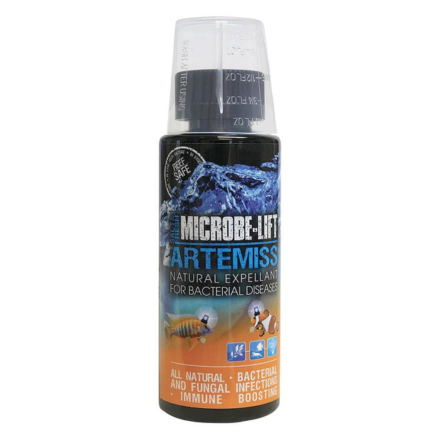 Microbe-Lift Art08 Artemiss Immune Booster And Disease Treatment For Fish Health In Freshwater And Saltwater Aquariums 8 Fl Oz