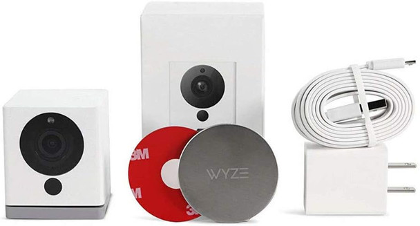 WYZE Cam v2 1080p HD Indoor WiFi Smart Home Camera with Night Vision, 2-Way Audio, Works with Alexa & the Google Assistant, White, 1-Pack WYZE Cam v2 1080p HD Indoor WiFi Smart Home Camera with Night Vision, 2-Way Audio, Works with Alexa & the Google Assistant, White, 1-Pack