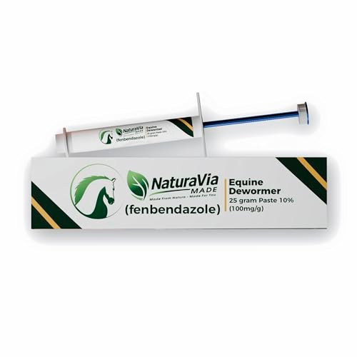 Naturavia Made Horse Oral Paste 10% 25G Pre-Filled Syringe Single Pack Equine Oral Gel With Graduated Dosing For Horse Use Only