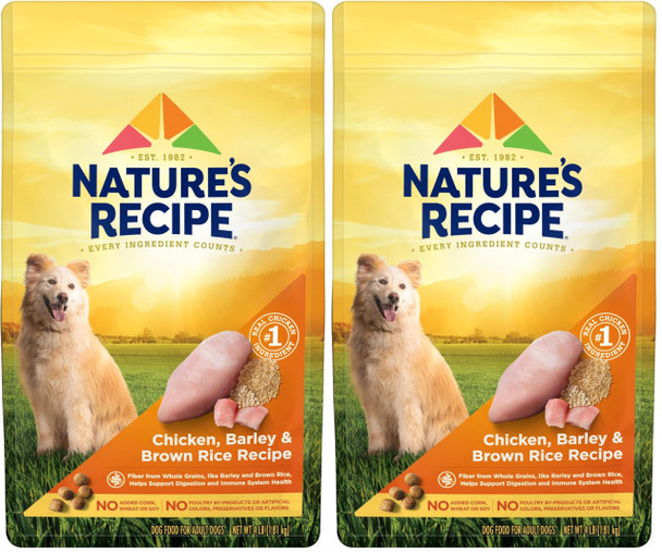Nature'S Recipe Nature S Recipe Lamb Barley & Brown Rice Recipe Dry Dog Food 24 Lb. Bag