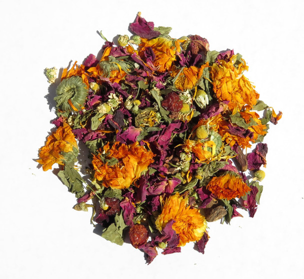 No Furries Delights Forage Mix100% All Natural Botanical Herb Treat For Rabbit Hamster Guinea Pig Chinchilla Chicken Gerbil Degu & Other Small Animals (All In One Forage Mix 30G)