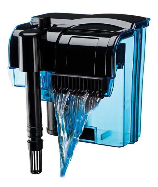 Penn-Plax Cascade 300 Power Filter Hang-On Filter With Quad Filtration Great For Freshwater And Saltwater Setups