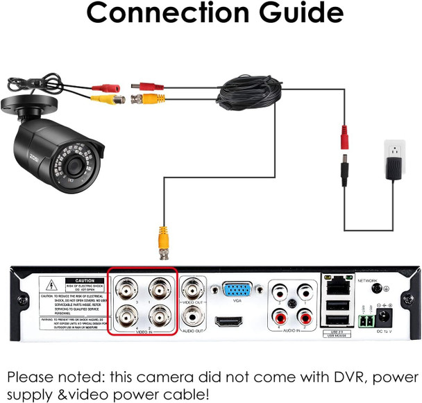 ZOSI 2.0MP HD 1080P 1920TVL Hybrid 4 in 1 TVI/CVI/AHD/CVBS Indoor Outdoor Home Security Cameras Weatherproof,120ft Night Vision,Aluminum Metal Housing,For 960H,720P,1080P,5MP,4K analog CCTV DVR ZOSI 2.0MP HD 1080P 1920TVL Hybrid 4 in 1 TVI/CVI/AHD/CVBS Indoor Outdoor Home Security Cameras Weatherproof,120ft Night Vision,Aluminum Metal Housing,For 960H,720P,1080P,5MP,4K analog CCTV DVR