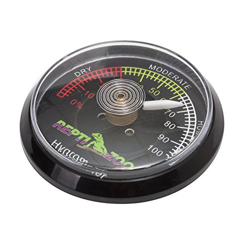Repti Zoo Reptile Terrarium HygrometerDial Gauges Pet Rearing Box Hygrometer