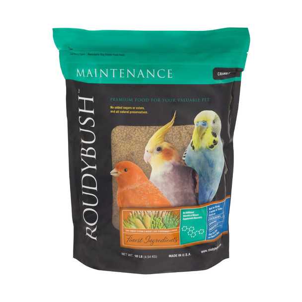 Roudybush Daily Maintenance Bird Food Crumbles 44-Ounce 2.75 Lb (244Crdm)