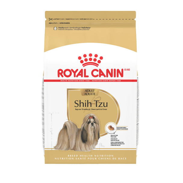 Royal Canin Breed Health Nutrition Shih Tzu Adult Dry Dog Food 10 Lb Bag