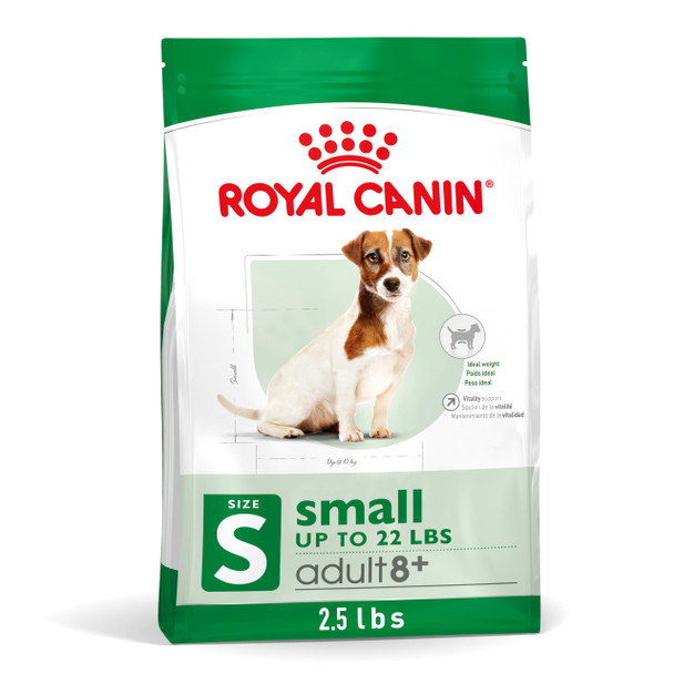 Royal Canin Size Health Nutrition Small 8+ Senior Dry Dog Food 2.5 Lb Bag