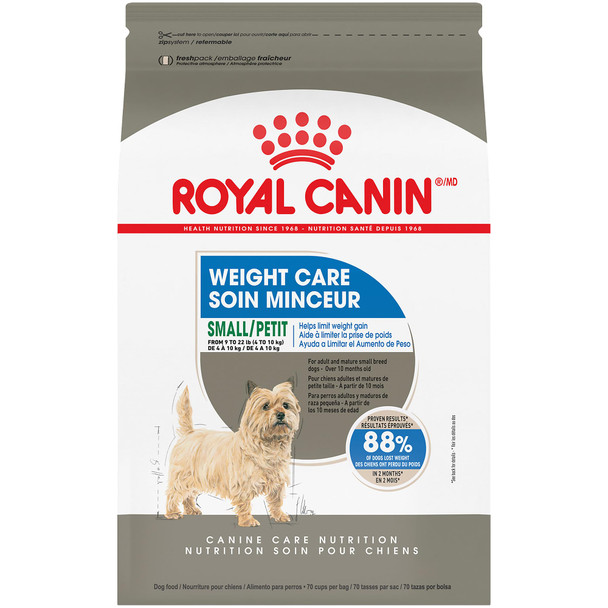 Royal Canin Canine Care Nutrition Small Weight Care Adult Dry Dog Food 2.5 Lb Bag