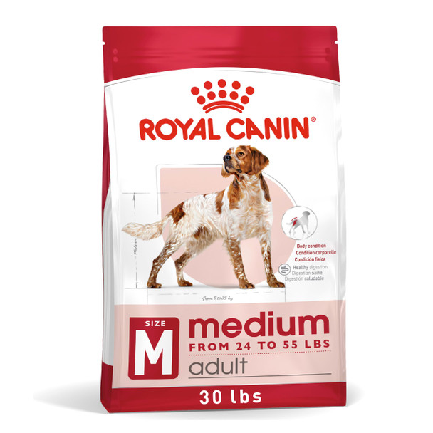 Royal Canin Size Health Nutrition Medium Adult Dry Dog Food 17 Lb Bag