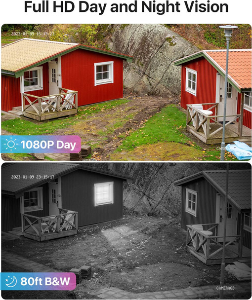 ZOSI H.265+ Full 1080p Home Security Camera System Outdoor Indoor, 5MP-Lite CCTV DVR 8 Channel with AI Human Vehicle Detection, 4 x 1080p Weatherproof Surveillance Camera, 80ft Night Vision, 1TB HDD ZOSI H.265+ Full 1080p Home Security Camera System Outdoor Indoor, 5MP-Lite CCTV DVR 8 Channel with AI Human Vehicle Detection, 4 x 1080p Weatherproof Surveillance Camera, 80ft Night Vision, 1TB HDD