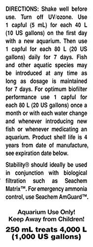 Seachem Stability - For Freshwater And Marine Aquariums 250Ml