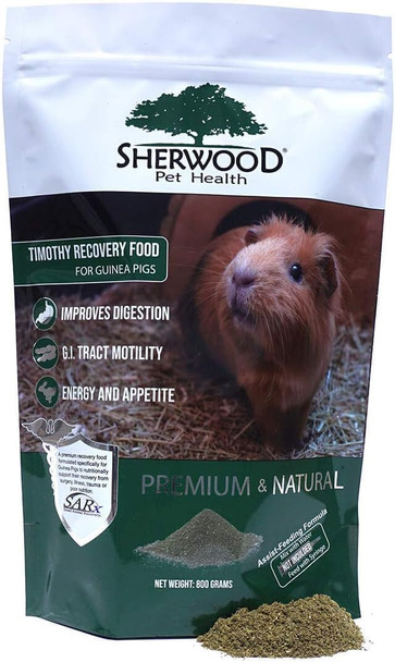 Sherwood Pet Health Guinea Pig Emergency Kit (Small) With Timothy Recovery Food And Appetite Restore In Stay-Fresh Packets