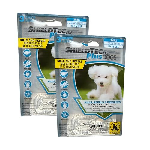 Shieldtec Plus For Dogs (5-15 Lbs) 6 Month Supply Pack Of 2