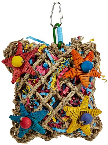 Super Bird Creations Sc208 Foraging Toy - Ideal For Small Animals - Fun & Entertaining Animal Toy - Pickin Pocket Design - Made With Safe Components - 5 X 3 X 7.5