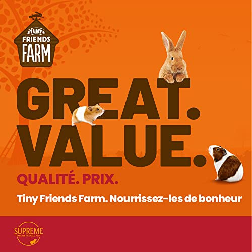 Supreme Petfoods 3 Pack Of Tiny Friends Farm Russel Rabbit Crunchers With Carrot 4.2 Ounces Each
