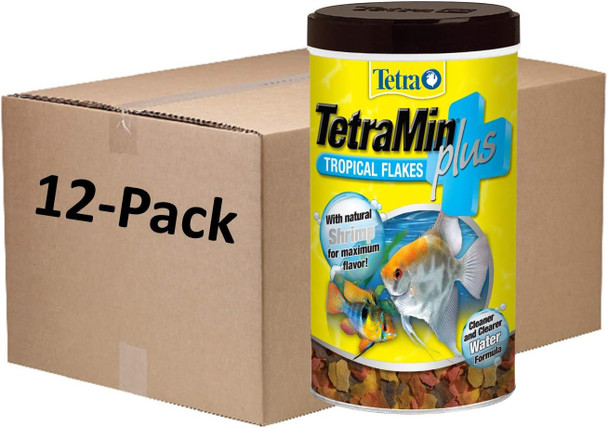 Tetramin Plus Tropical Flakes Cleaner And Clearer Water Formula 7.06 Ounce (Pack Of 1)