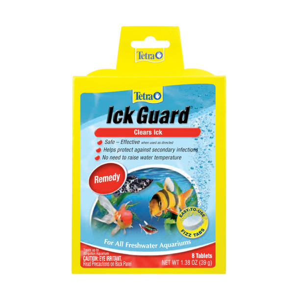 Tetra Ick Guard 8 Count Quick Remedy For Ick In AquariumsGolds & Yellows