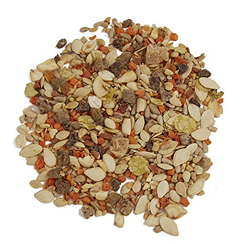 F.M. Brown'S Tropical Carnival Fruit And Nut Cockatiel Treats - Fruits Nuts Seeds And Veggies - 8 Oz
