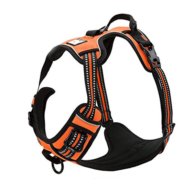 True Love Truelove Adjustable No-Pull Dog Harness Reflective Pup Vest Harnesses Comfortable Control Brilliant Colors Tlh5651(BlueS)