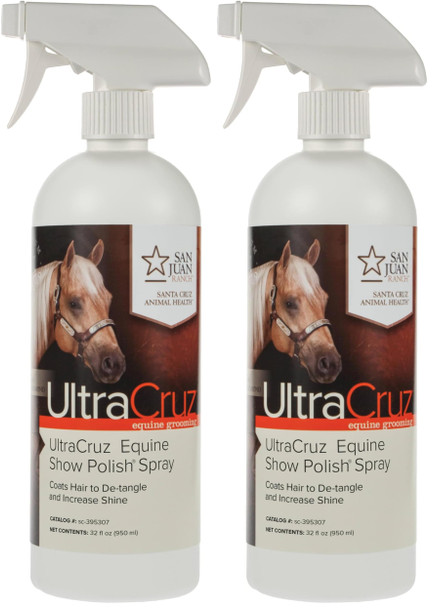 Ultracruz - Sc-395307 Equine Show Polish Spray For Horses 32 Oz