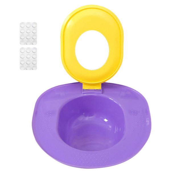 Uniqus Cat Toilet Trainer Cat Toilet Seat Training Kit Portable Litter Box Train Your Cats To Use The Toilets