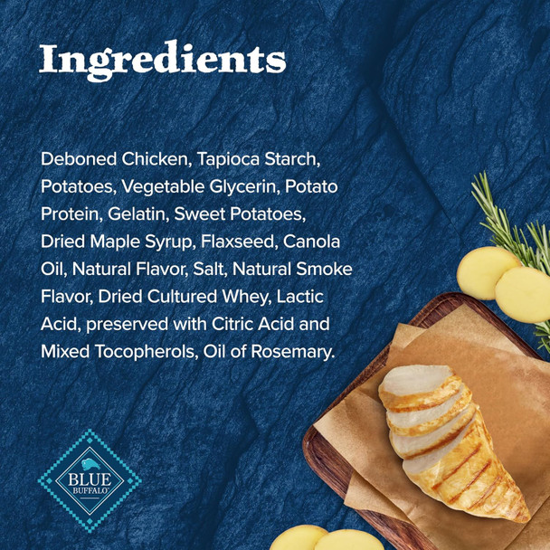 Blue Buffalo Wilderness Wild Bits Soft & Chewy Training Treats for Dogs, Grain-, Chicken Recipe, 10-oz. Bag