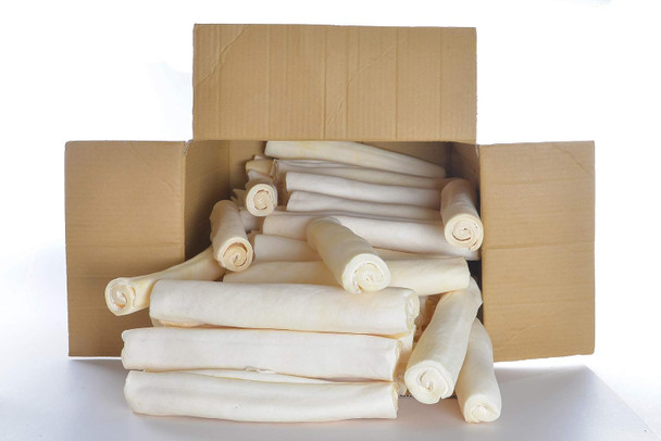 Premium Retriever Rolls 10-11 inches (10 Pack),100% Natural Dog Treat Chew. No Artificial Preservatives