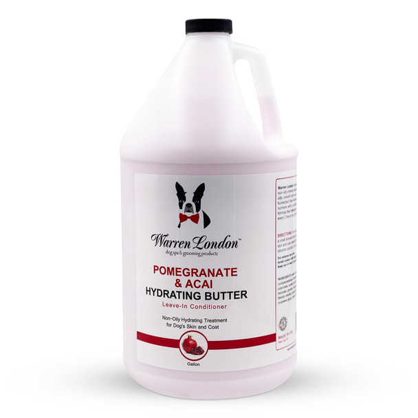 Warren London Hydrating Butter Leave In Pet Conditioner For Dogs Lotion For Skin And Coat Aloe Puppy & Dog Conditioner For Hair Detangler Dry Skin & Pet Fur Dandruff Made In Usa Guava 8Oz