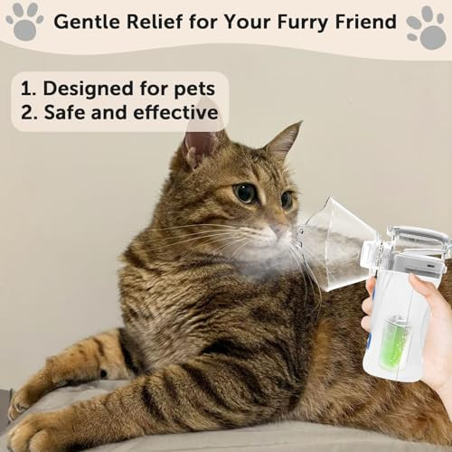 Wiksry Cat Nebulizer For Breathing Problems