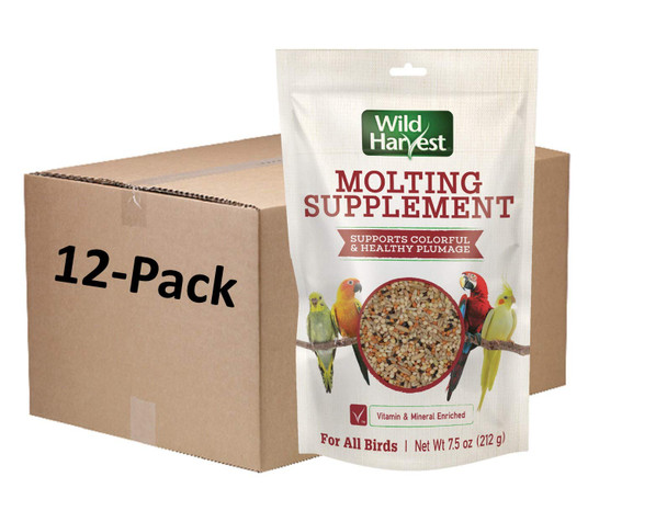 Wild Harvest Healthy Benefits Molting Supplement 7.5 Oz. For All Birds
