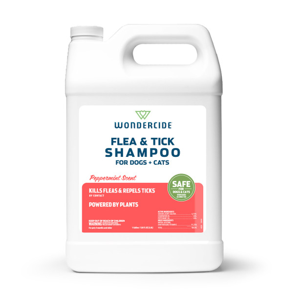 Wondercide - Flea & Tick Shampoo For Dogs And Cats - Flea And Tick Killer Treatment With Natural Essential Oils - For Pets Over 4 Months - Powered By Plants - 12 Fl Oz