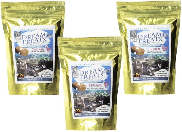 Wysong Dream Treats Rabbit Raw Dogs/Cats/Ferret Food - 4.9 Ounce Bag