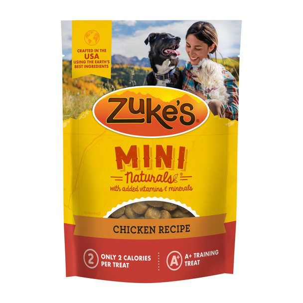 Zuke'S Zukes Treats Mini Naturals Chicken Recipe 6 Ounce