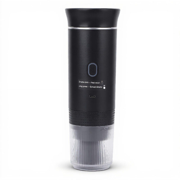 Portable Electric Espresso Machine  3 in 1 Travel Coffee Maker for Camping 15 Bar Self Heating Car Coffee Maker Capsules