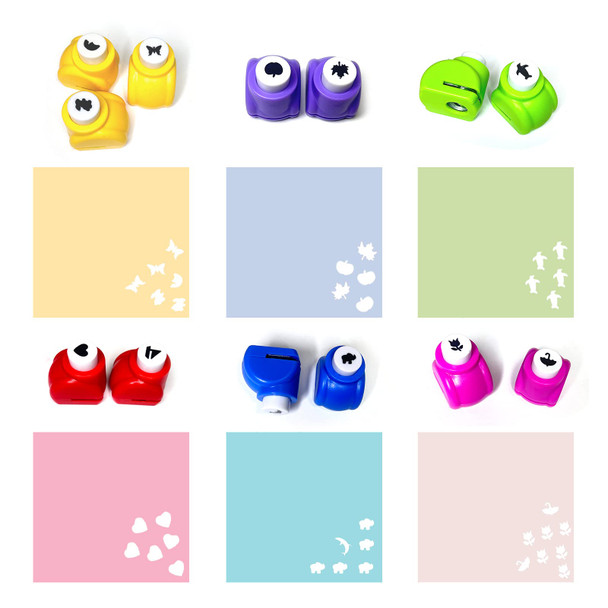 Mini Paper Craft Punch - Set of 20 (Random Cutting Shape)